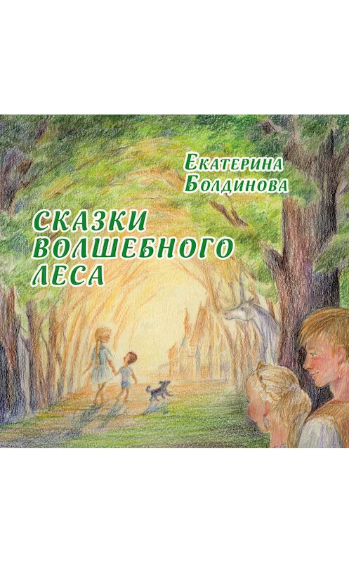 Обложка книги «Сказки Волшебного леса» автора Екатериной Болдиновы издание 2017 года. ISBN 9785906097231.