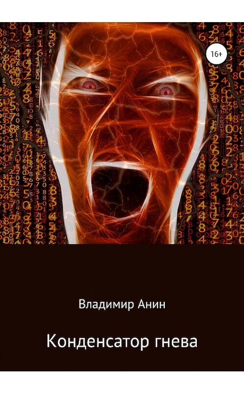 Обложка книги «Конденсатор гнева» автора Владимира Анина издание 2020 года.