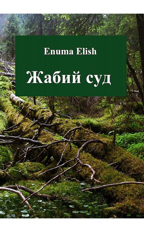 Обложка книги «Жабий суд» автора Enuma Elish издание 2018 года.