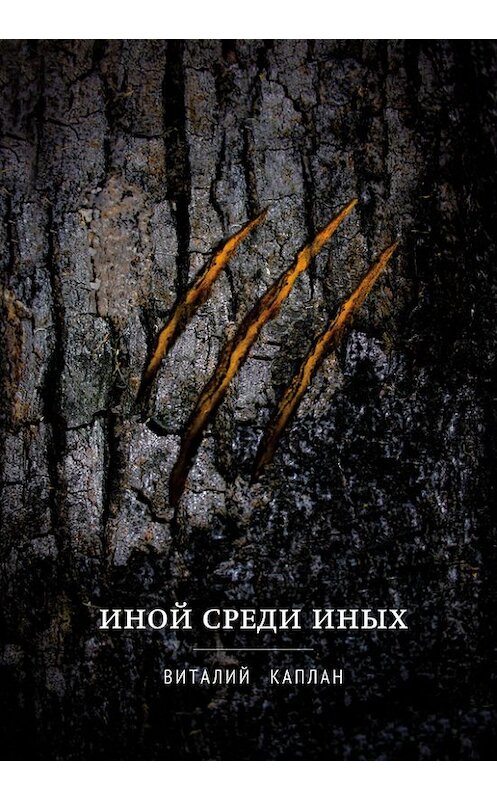 Обложка книги «Иной среди Иных» автора Виталого Каплана издание 2012 года. ISBN 9785917611228.