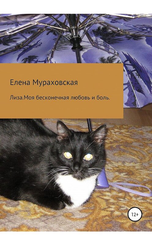 Обложка книги «Лиза. Моя бесконечная любовь и боль» автора Елены Мураховская издание 2020 года.