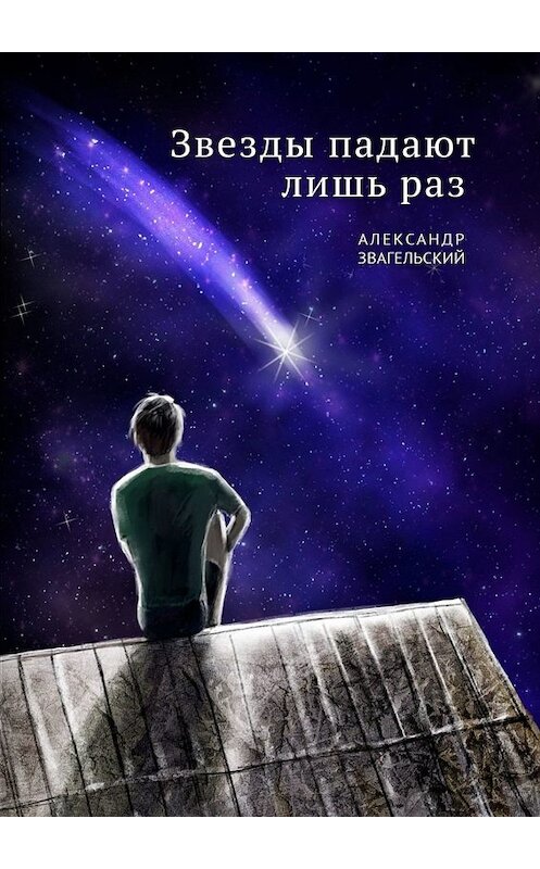 Обложка книги «Звезды падают лишь раз» автора Александра Звагельския. ISBN 9785449822239.