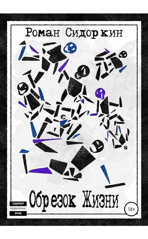 Обложка книги «Обрезок жизни» автора Романа Сидоркина издание 2020 года.