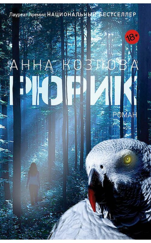 Обложка книги «Рюрик» автора Анны Козловы издание 2019 года. ISBN 9785864718193.