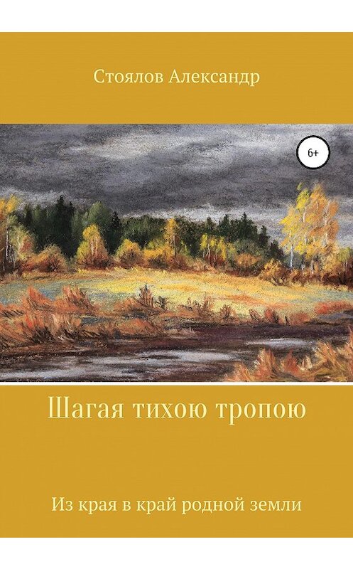 Обложка книги «Шагая тихою тропою» автора Александра Стоялова издание 2020 года.