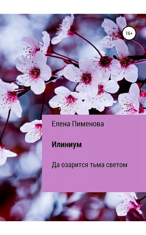 Обложка книги «Илиниум» автора Елены Пименовы издание 2018 года. ISBN 9785532120389.