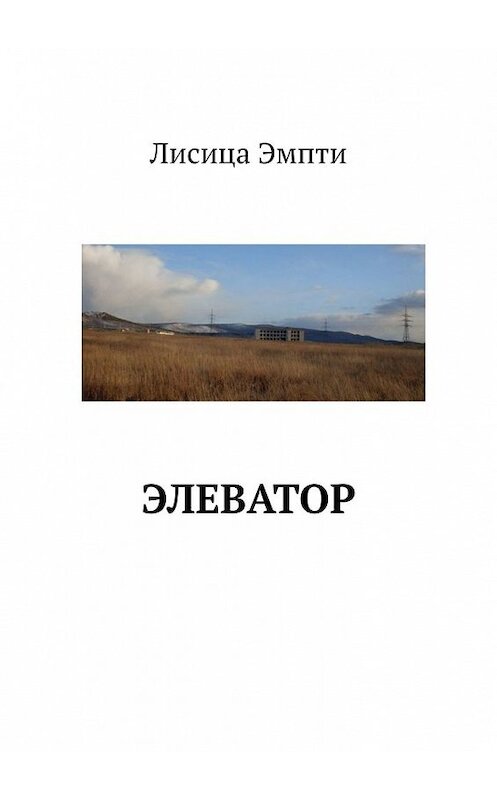 Обложка книги «Элеватор» автора Лисицы Эмпти. ISBN 9785449362698.