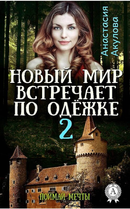 Обложка книги «Новый мир встречает по одёжке – 2. Поймай мечты» автора Анастасии Акуловы издание 2017 года.