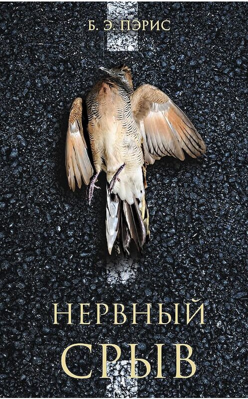 Обложка книги «Нервный срыв» автора Б. Э. Пэриса издание 2020 года. ISBN 9785001312093.