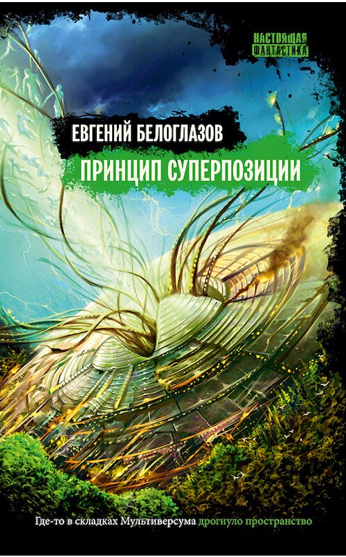 Обложка книги «Принцип суперпозиции» автора Евгеного Белоглазова издание 2012 года.