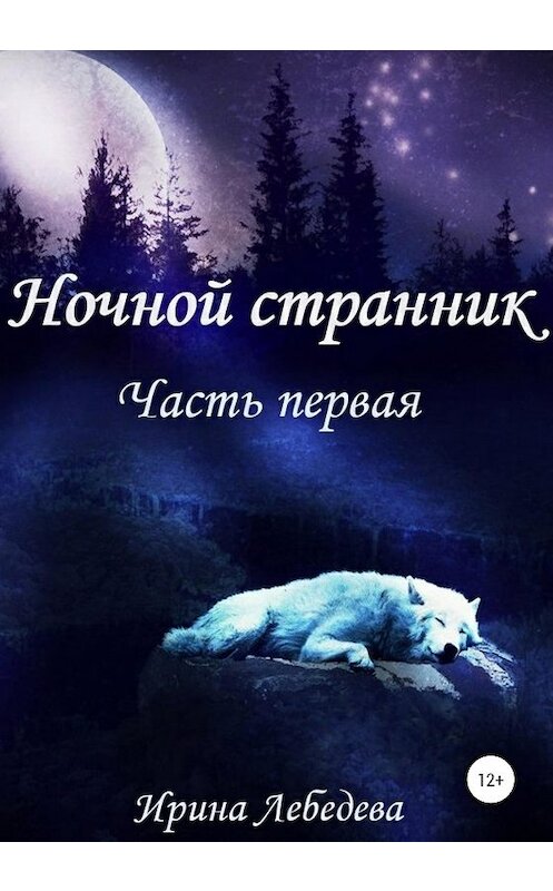 Обложка книги «Ночной странник. Часть первая» автора Ириной Лебедевы издание 2020 года.