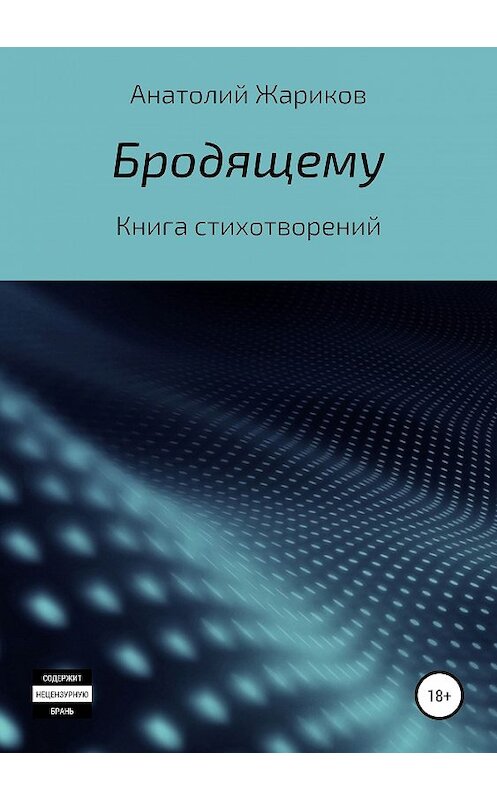 Обложка книги «Бродящему» автора Анатолия Жарикова издание 2019 года.