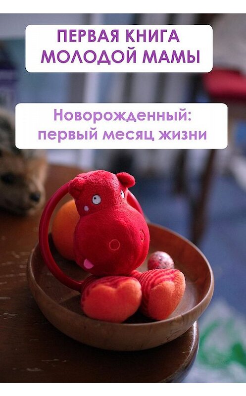 Обложка книги «Новорождённый: первый месяц жизни» автора Ильи Мельникова.