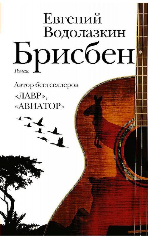 Обложка книги «Брисбен» автора Евгеного Водолазкина издание 2019 года. ISBN 9785171111007.