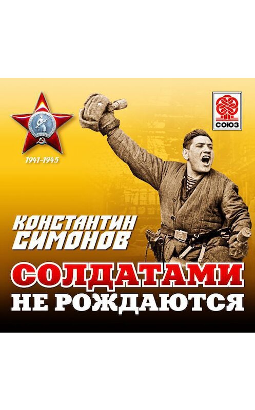 Обложка аудиокниги «Солдатами не рождаются» автора Константина Симонова.