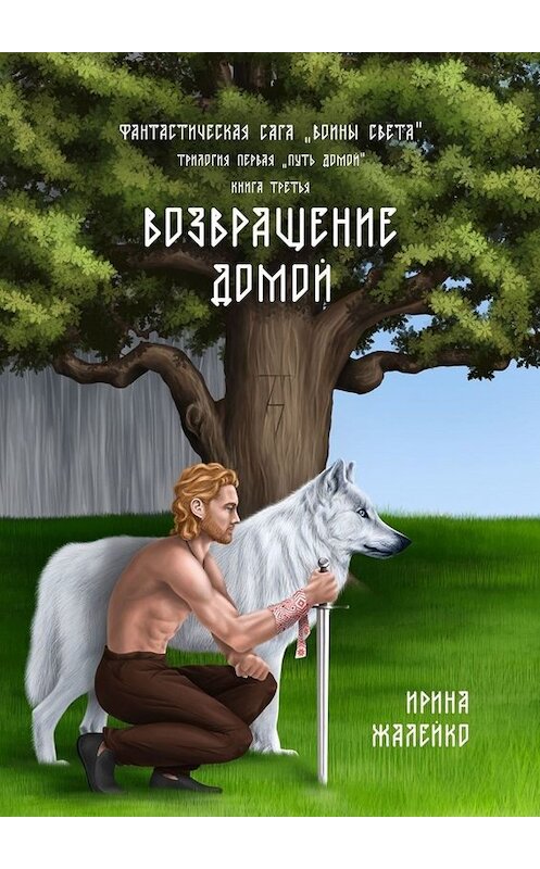 Обложка книги «Возвращение домой. Книга третья. Фантастическая сага «Воины света». Трилогия первая «Путь домой»» автора Ириной Жалейко. ISBN 9785005050540.