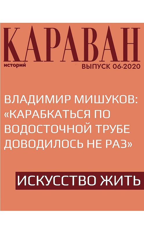 Обложка книги «Владимир Мишуков: «Карабкаться по водосточной трубе доводилось не раз»» автора Марии Черницыны.