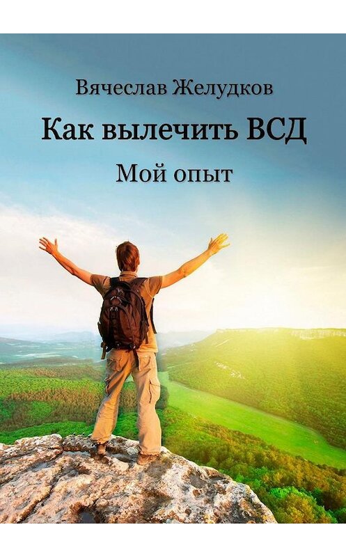 Обложка книги «Как вылечить ВСД. Мой опыт» автора Вячеслава Желудкова. ISBN 9785005174826.