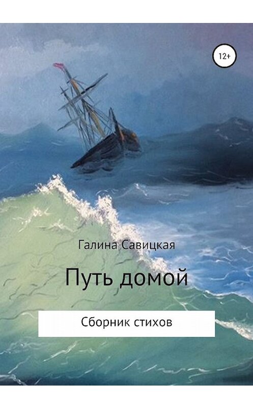 Обложка книги «Путь домой» автора Галиной Савицкая издание 2019 года.