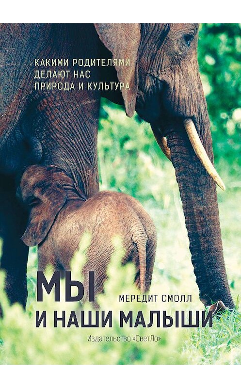 Обложка книги «Мы и наши малыши» автора Мередита Смолла издание 2016 года. ISBN 9785905392313.