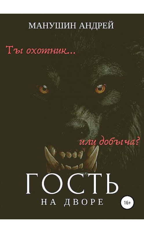 Обложка книги «Гость на дворе» автора Андрея Манушина издание 2019 года.