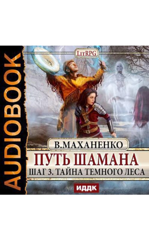 Обложка аудиокниги «Путь Шамана. Шаг 3. Тайна Темного леса» автора Василия Маханенки.