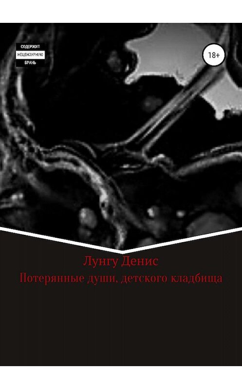 Обложка книги «Потерянные души детского кладбища» автора Денис Лунгу издание 2019 года.