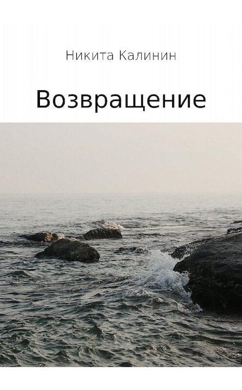 Обложка книги «Возвращение» автора Никити Калинина издание 2017 года.
