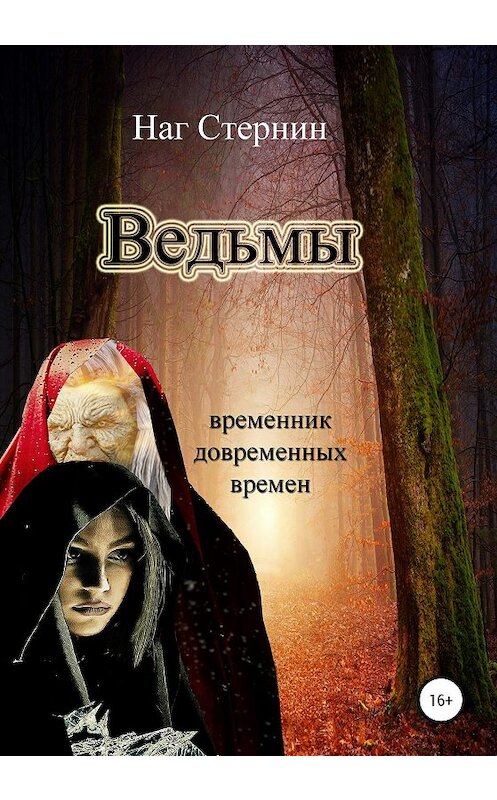 Обложка книги «Ведьмы» автора Нага Стернина издание 2019 года.