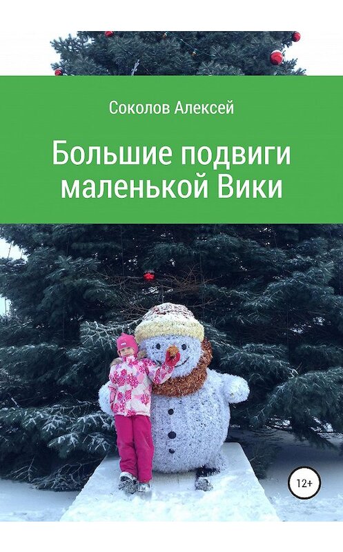 Обложка книги «Большие подвиги маленькой Вики» автора Алексея Соколова издание 2020 года.