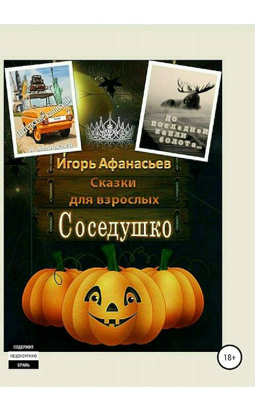 Обложка книги «Сказки для взрослых» автора Игоря Афанасьева издание 2018 года. ISBN 9785532119826.