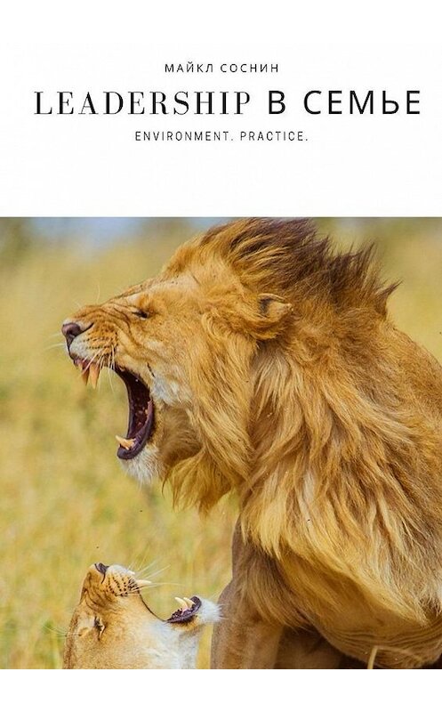 Обложка книги «Leadership в семье. Environment. Practice» автора Майкла Соснина. ISBN 9785005184863.