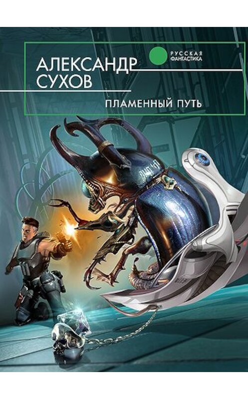 Обложка книги «Пламенный Путь» автора Александра Сухова издание 2011 года. ISBN 9785699503773.