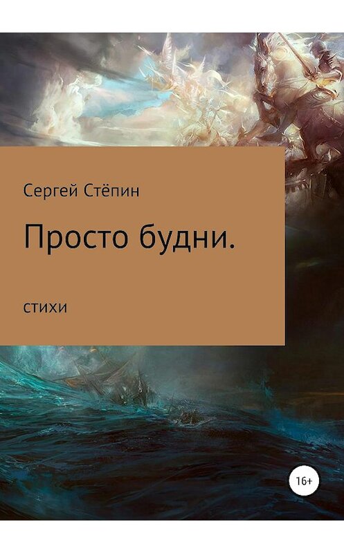 Обложка книги «Просто будни» автора Сергея Стёпина издание 2019 года.