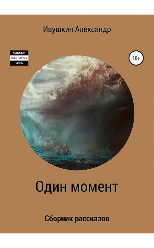 Обложка книги «Один момент» автора Александра Ивушкина издание 2019 года.