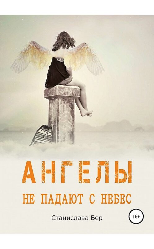 Обложка книги «Ангелы не падают с небес» автора Станиславы Бер издание 2019 года.