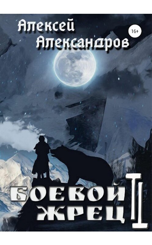 Обложка книги «Боевой жрец 2. Безумный легион» автора Алексея Александрова издание 2020 года.