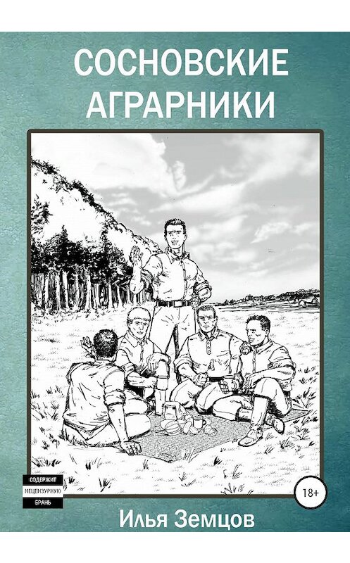 Обложка книги «Сосновские аграрники» автора Ильи Земцова издание 2020 года.