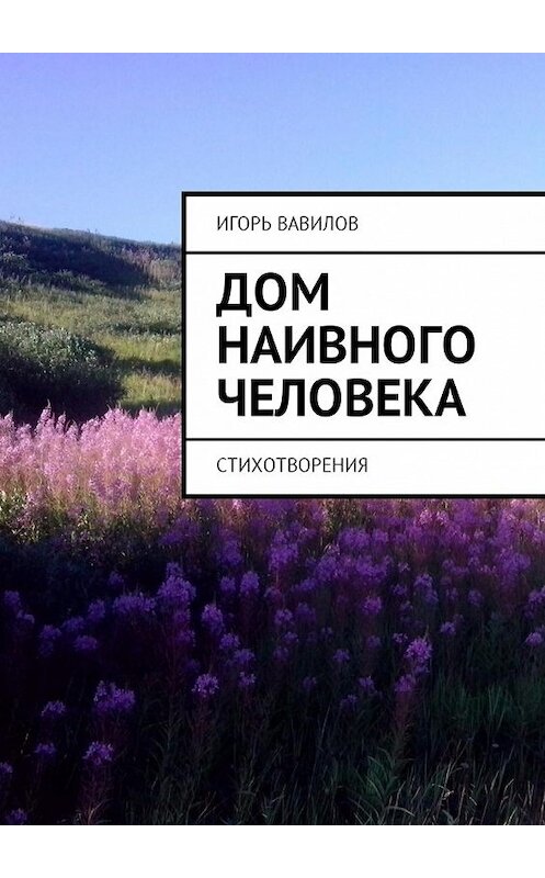 Обложка книги «Дом наивного человека. Стихотворения» автора Игоря Вавилова. ISBN 9785449038111.