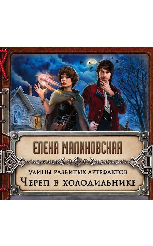 Обложка аудиокниги «Улицы разбитых артефактов. Череп в холодильнике» автора Елены Малиновская.