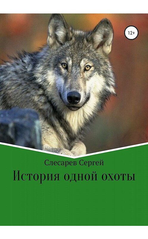 Обложка книги «История одной охоты» автора Сергея Слесарева издание 2020 года.