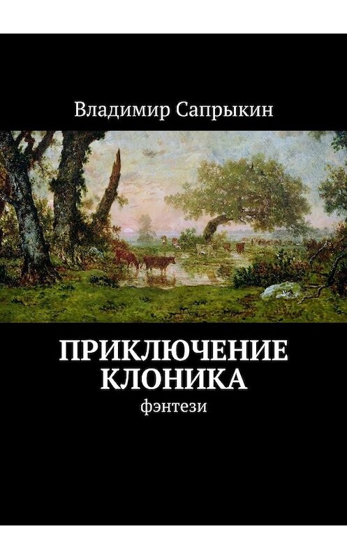 Обложка книги «Приключение Клоника. Фэнтези» автора Владимира Сапрыкина. ISBN 9785449302830.