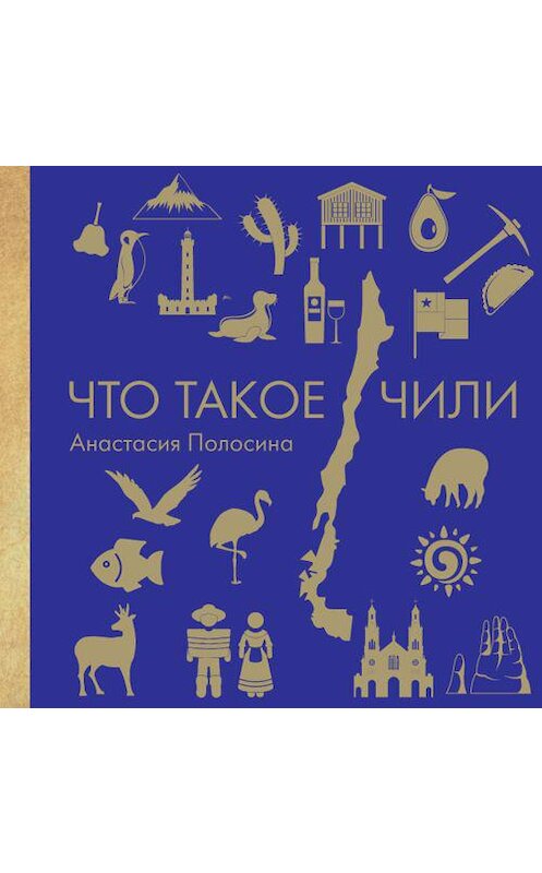 Обложка аудиокниги «Что такое Чили» автора Анастасии Полосины. ISBN 9789178759484.