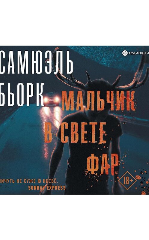 Обложка аудиокниги «Мальчик в свете фар» автора Самюэля Бьорка.