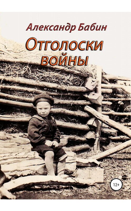 Обложка книги «Отголоски войны» автора Александра Бабина издание 2020 года.