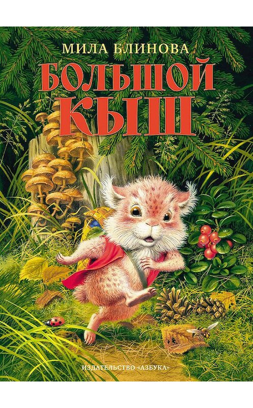 Обложка книги «Большой Кыш» автора Милы Блиновы издание 2019 года. ISBN 9785389172425.