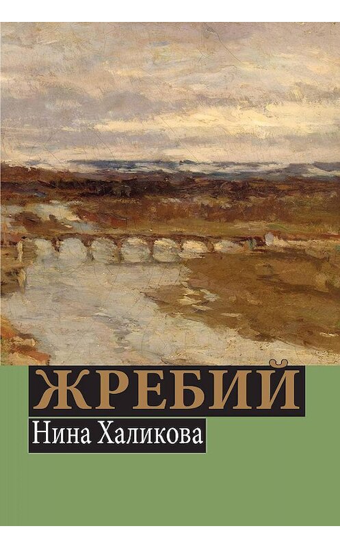 Обложка книги «Жребий» автора Ниной Халиковы издание 2018 года. ISBN 9785604010075.