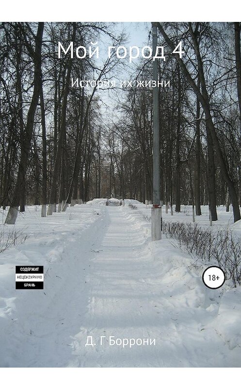 Обложка книги «Мой город 4: история их жизни» автора Дмитрия Боррони издание 2020 года. ISBN 9785532084896.