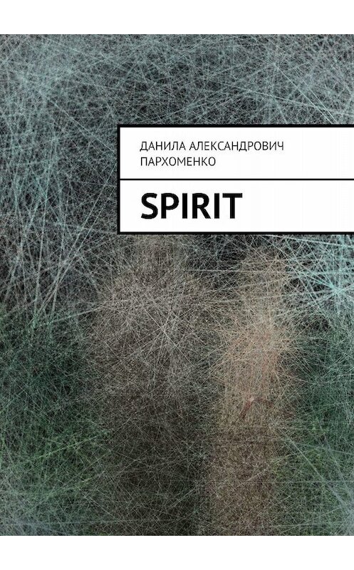 Обложка книги «Spirit» автора Данилы Пархоменко. ISBN 9785449696250.