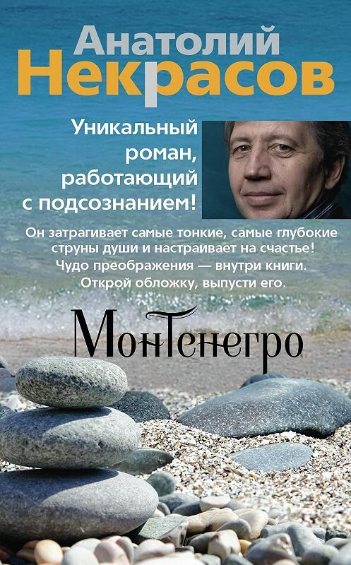 Обложка книги «Монтенегро» автора Анатолия Некрасова издание 2018 года. ISBN 9785227081797.